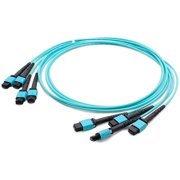 Add-On This Is A 20M Mpo (Female) To Mpo (Female) 48-Strand Aqua Straight ADD-TC-20M48-4MPF3